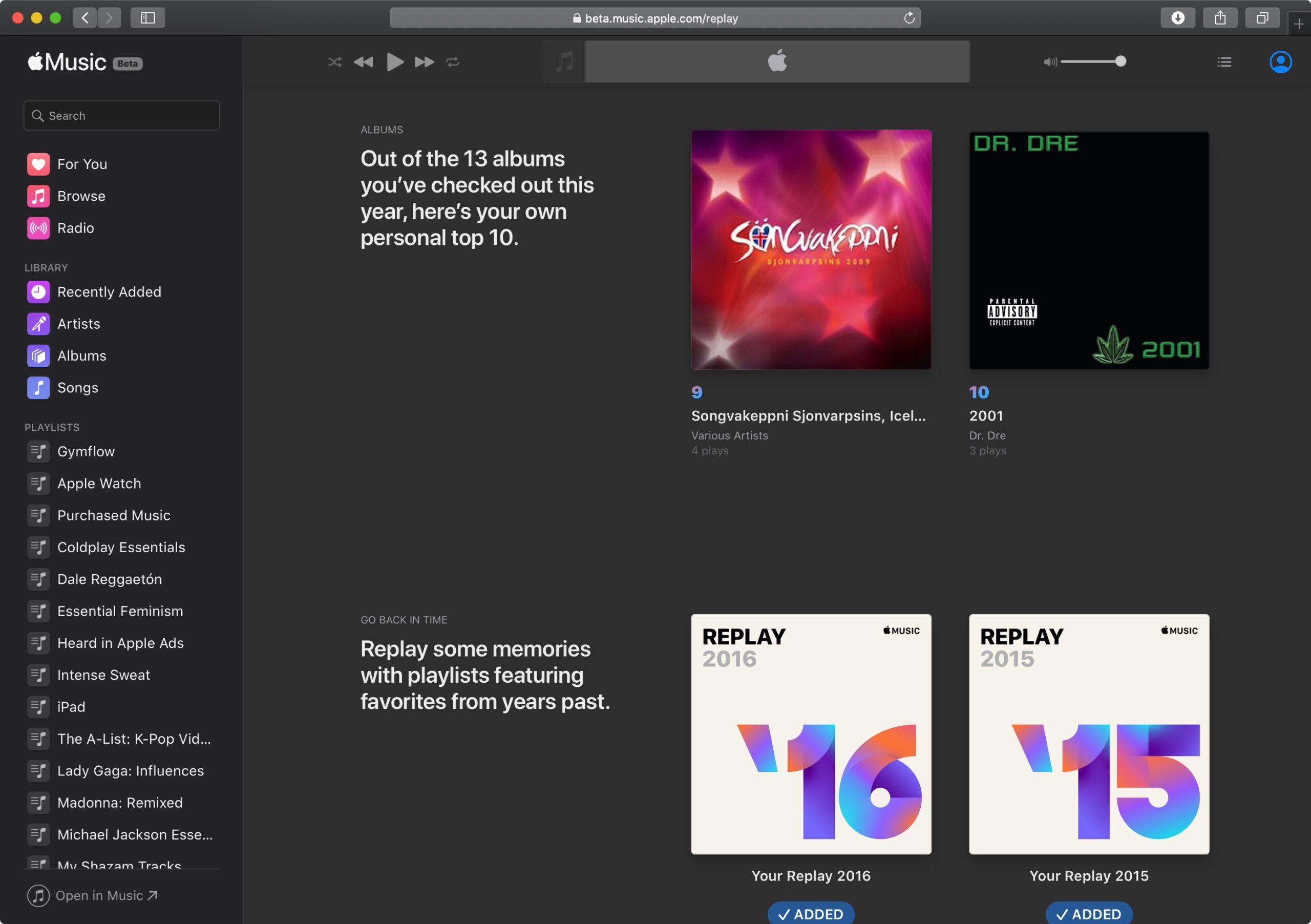 Cómo usar Apple Music Replay para obtener una lista de reproducción con tus mejores canciones