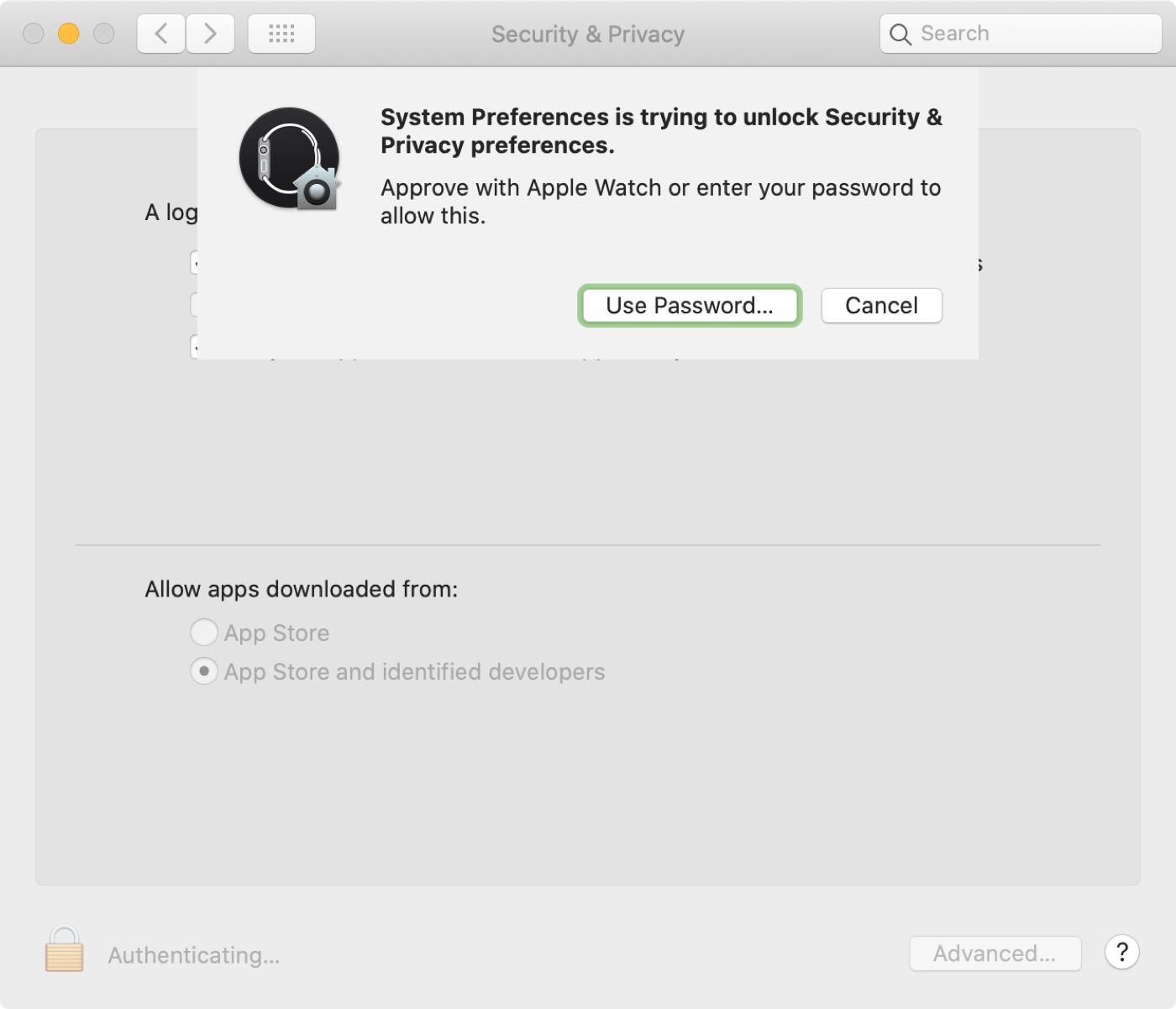 Cómo aprobar solicitudes y desbloquear contraseñas en Mac con Apple Watch