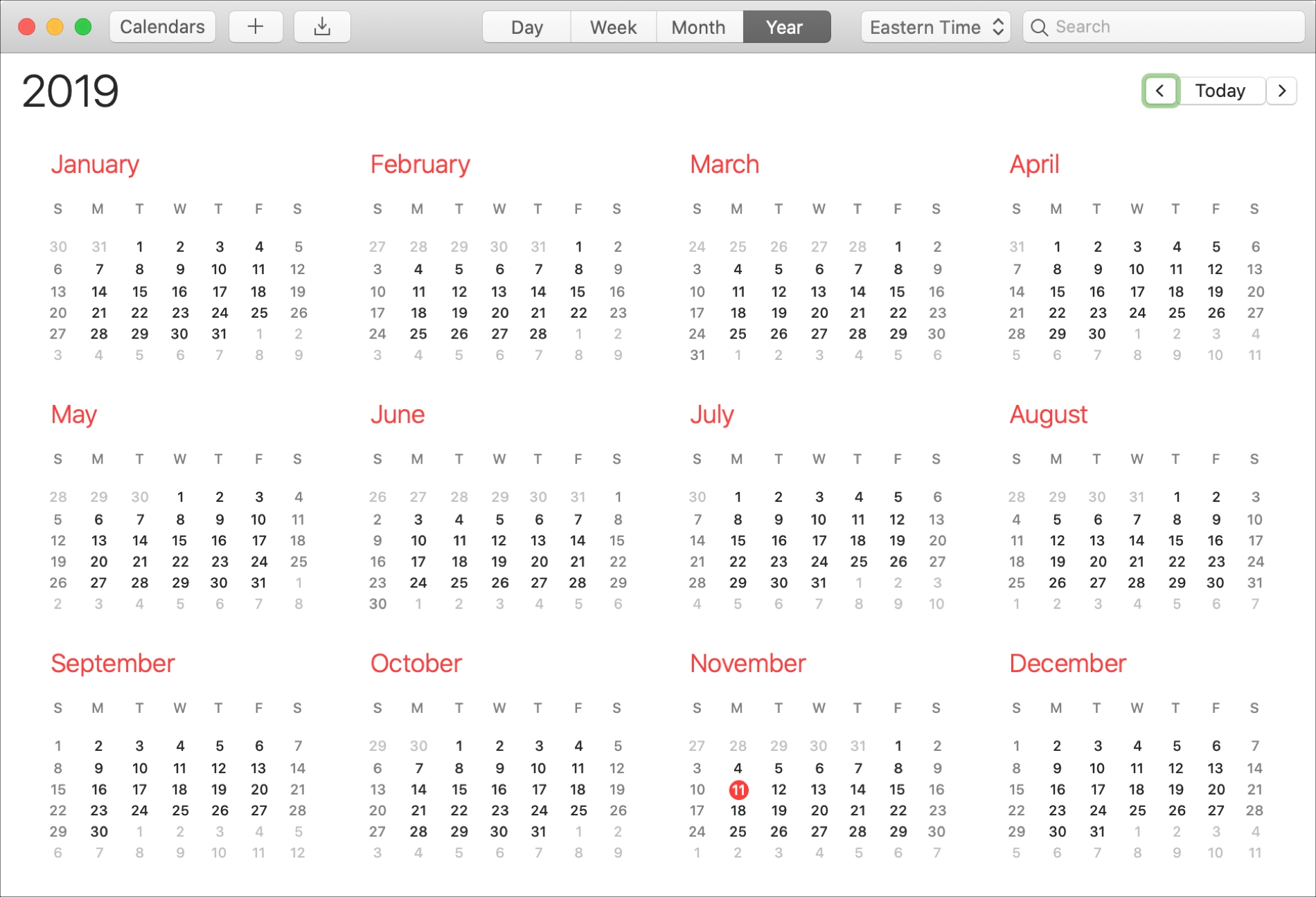 Cómo imprimir, guardar o compartir un calendario como PDF en Mac e iOS