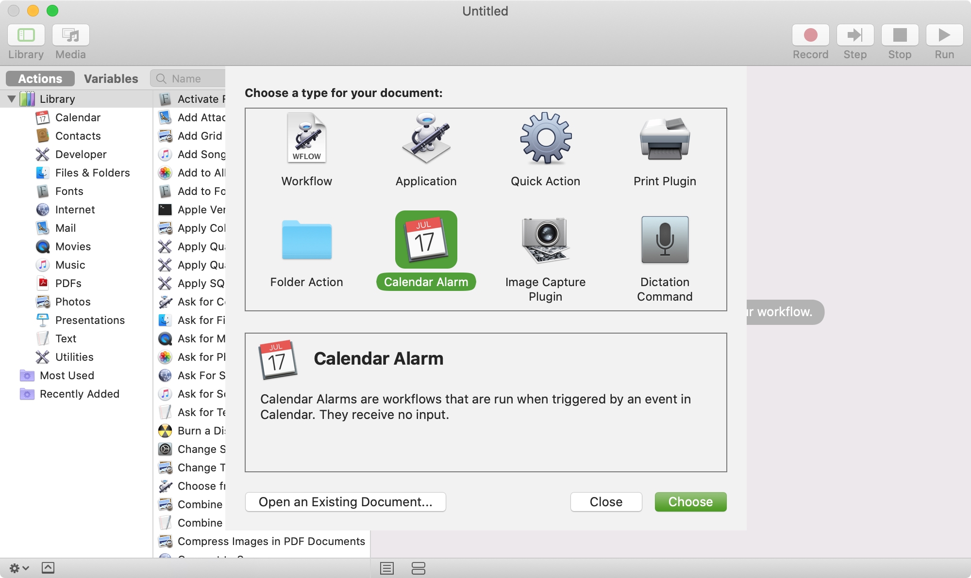 Cómo acelerar las tareas con las alarmas del Automotor y el Calendario en Mac