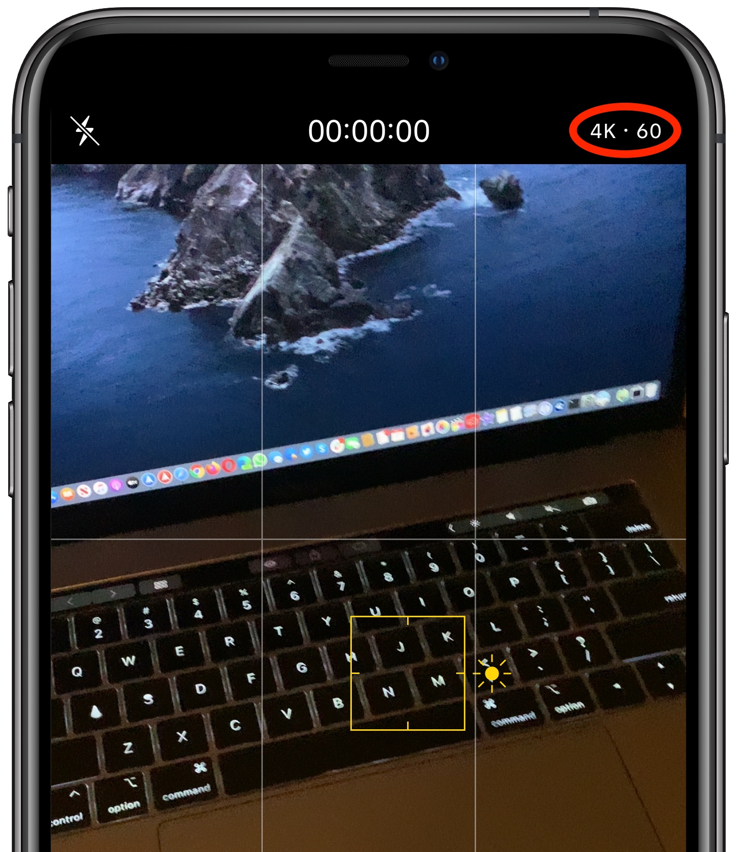 Cómo cambiar la resolución de vídeo y la velocidad de fotogramas del iPhone en la aplicación Cámara