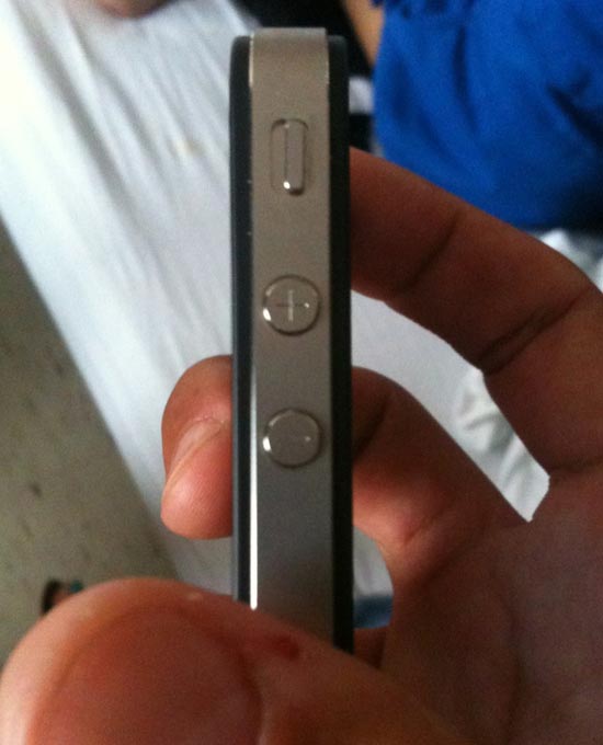 Botones de volumen del iPhone 4