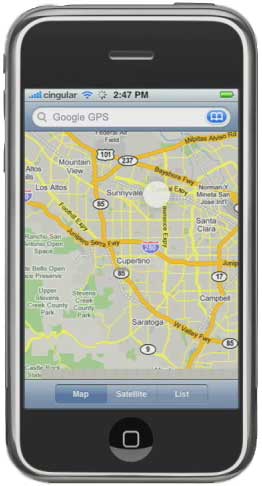 GPS del iPhone