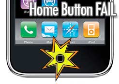 Edición para el iPhone: El botón de inicio es difícil de pulsar, perdiendo sensibilidad con el tiempo