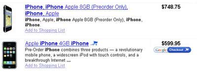 Listados de iPhone en la búsqueda de productos de Google: ¿Estafa o Legítima?