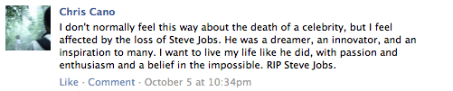 La muerte de Steve Jobs