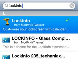 LockInfo Cydia