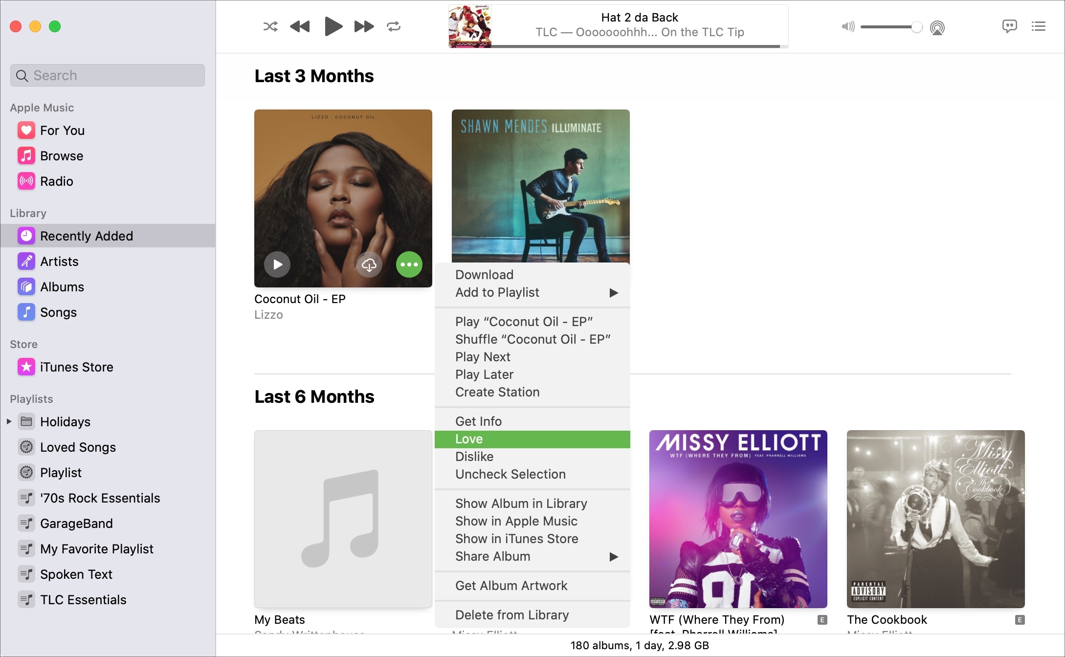 Cómo encontrar tus canciones favoritas en Apple Music en el Mac