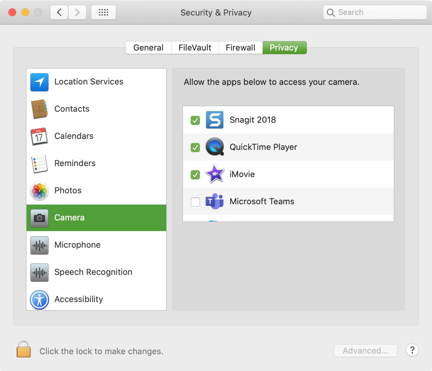 Cómo comprobar la configuración de privacidad de tu Mac para aplicaciones con acceso