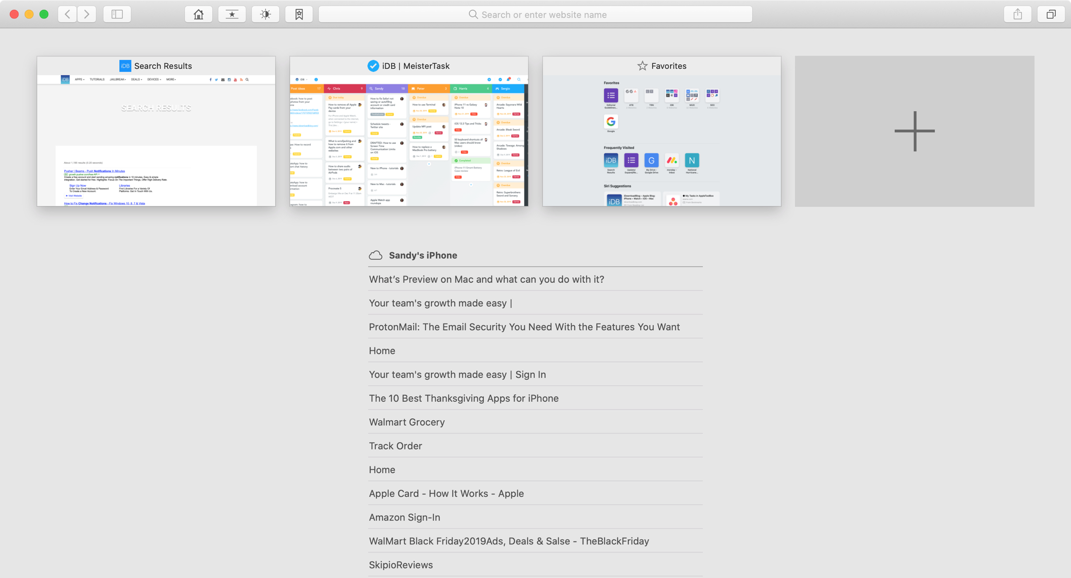 Cómo configurar y utilizar las pestañas de iCloud Tabs en Safari en iOS y Mac