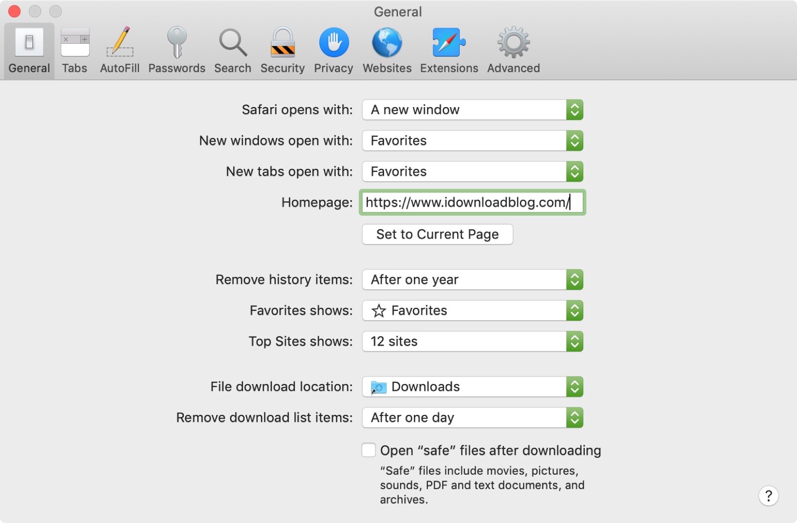 Cómo evitar que Safari en Mac abra automáticamente las descargas de la web