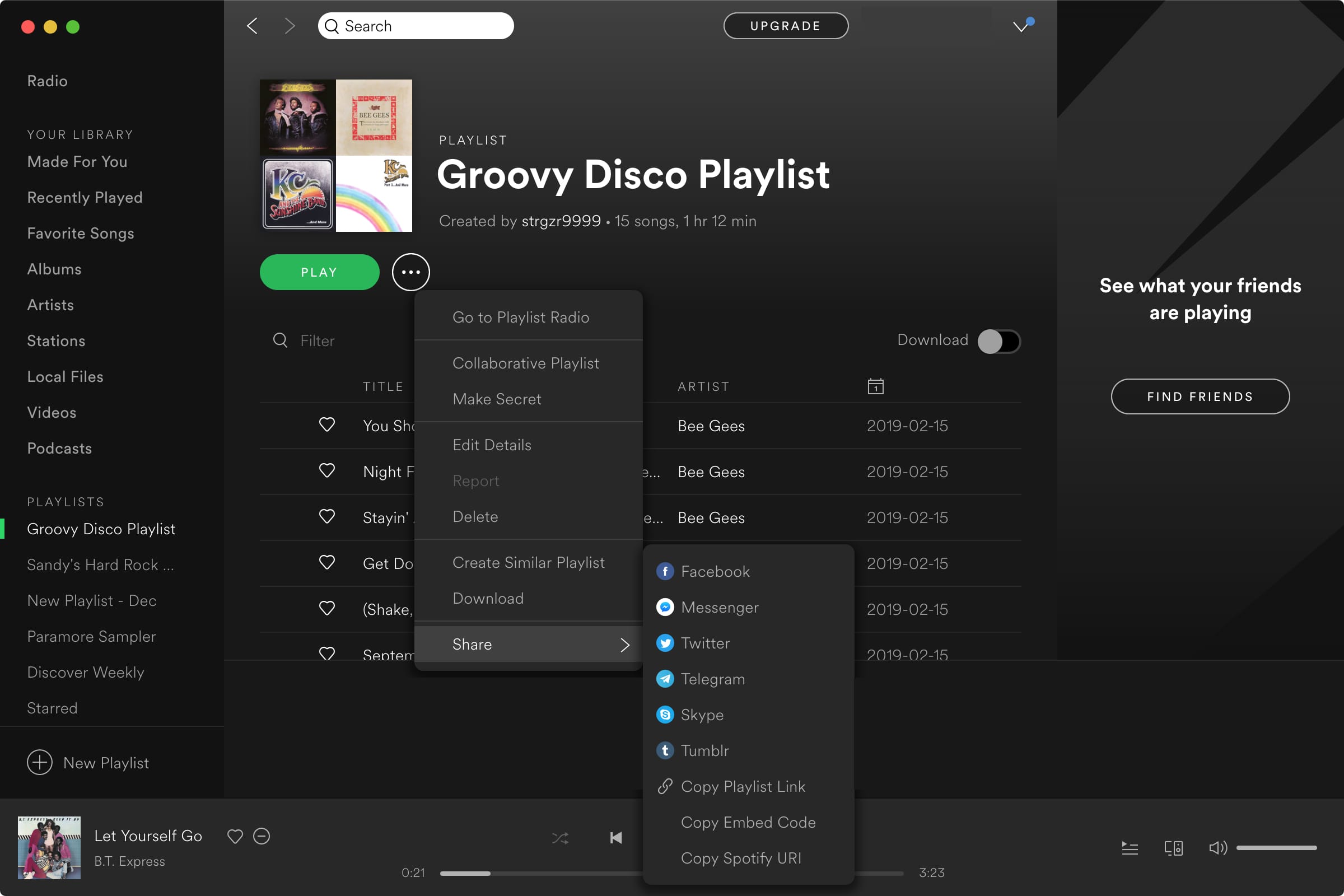 Cómo compartir las listas de reproducción de Spotify en iOS y Mac