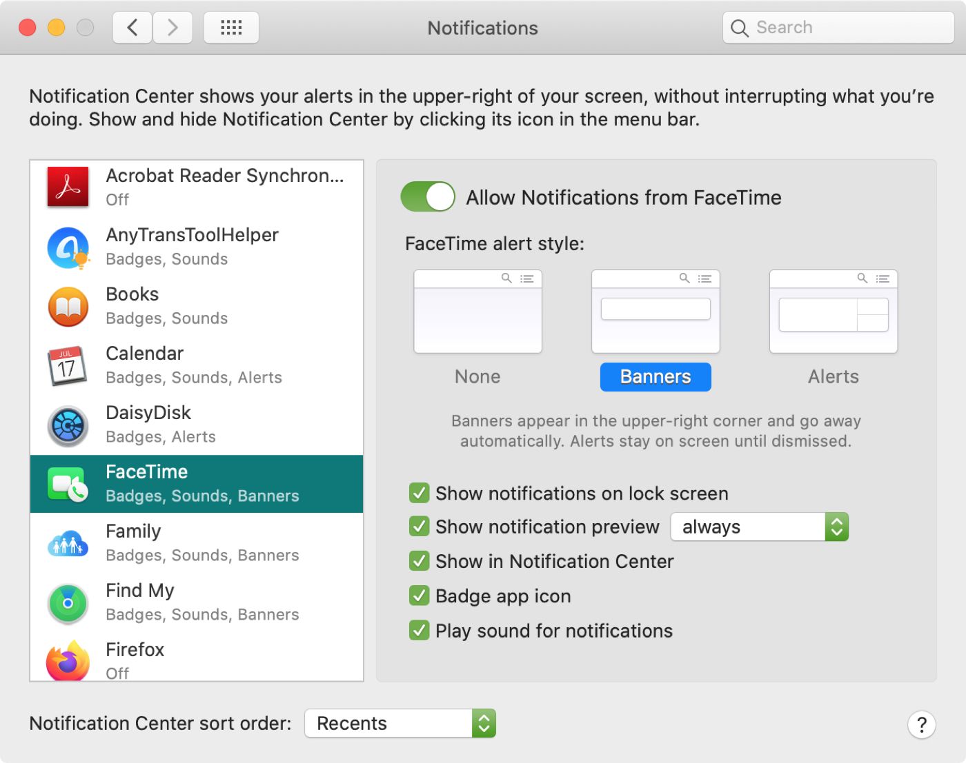 Cómo ver, pausar, personalizar y detener las notificaciones en el Mac