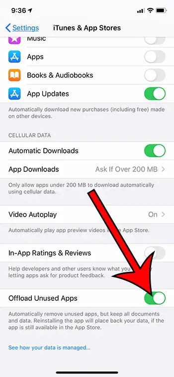 ¿Qué es descargar aplicaciones no utilizadas en un iPhone 11?