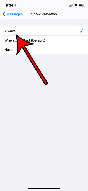 cómo mostrar mensajes en la pantalla de bloqueo en un iPhone 11