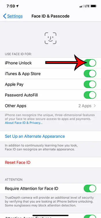 cómo usar Face ID para desbloquear tu iPhone 11