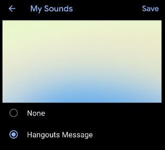 Desactivar las notificaciones de sonido en Google Pixel 3