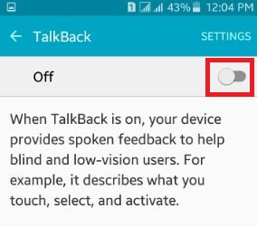 Cómo activar su teléfono Android talkback