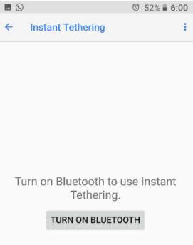 Habilite Bluetooth para habilitar la conexión instantánea en Google Pixel