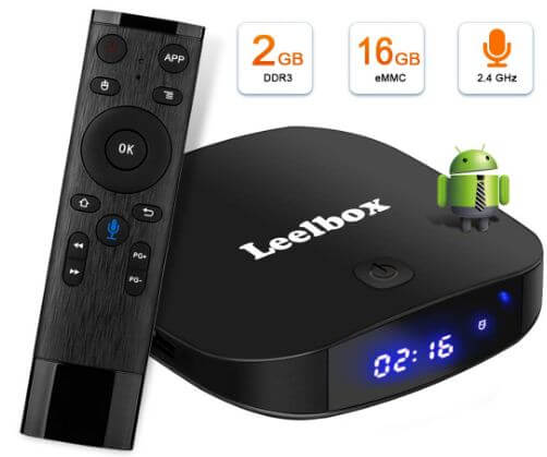 Caja de TV Leelbox android 8.1
