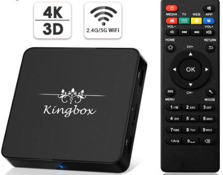 Caja de TV Android Kingbox modelo X 2019