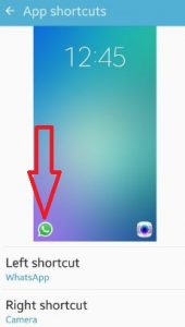 agrega el ícono de WhatsApp para bloquear la pantalla