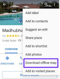 Usar Google Maps sin conexión en Android
