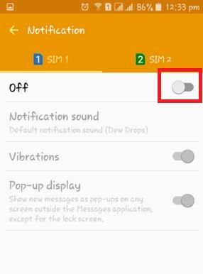 Cómo desactivar las notificaciones de mensajes de texto en su teléfono Android