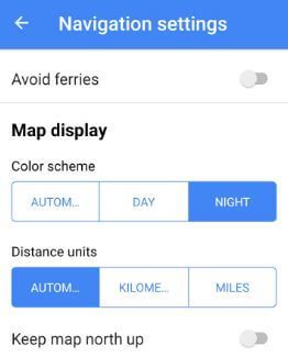 Cómo activar el modo oscuro (modo nocturno) en Google Maps Android