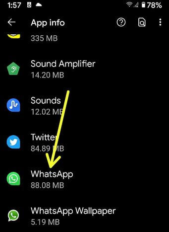 Deshabilitar la notificación de grupo de WhatsApp