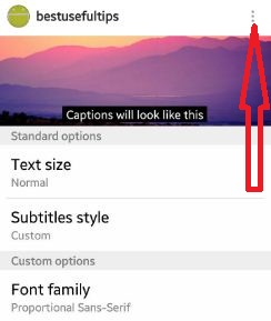 Haga clic en 3 puntos verticales en la publicación de Instagram