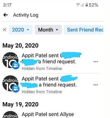 Cómo cancelar una solicitud de amistad en la aplicación de Facebook del teléfono Android