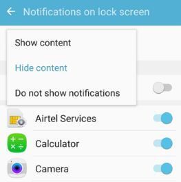 Cómo ocultar contenido en la pantalla de bloqueo de Android 6 Marshmallow