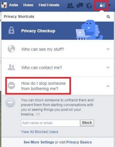 Cómo bloquear su cuenta de usuario de Facebook