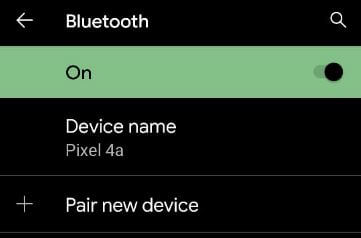 Asegúrese de que la función Bluetooth esté activa y los dispositivos estén emparejados