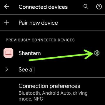 Solucione el problema de la conexión Bluetooth en Google Pixel 5