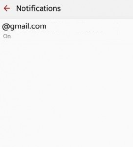 abre una cuenta de Gmail para habilitar las notificaciones