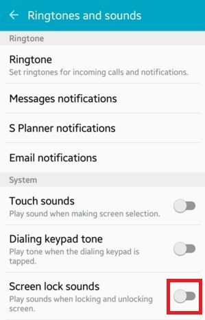 Cómo desactivar el sonido de la pantalla de bloqueo en Android Lollipop 5.1.1