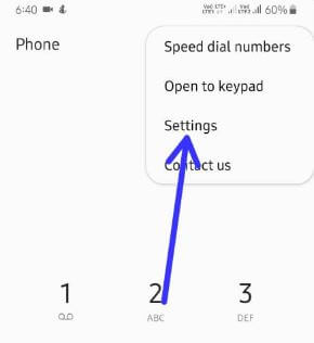 Grabación de llamadas en Samsung