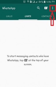 Inicie la aplicación WhatsApp