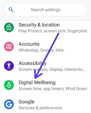 Cómo usar la función de bienestar digital de Android Pie en Pixel