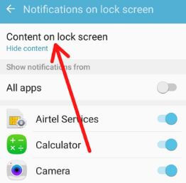 Cómo ocultar las notificaciones de la pantalla de bloqueo de Android 6