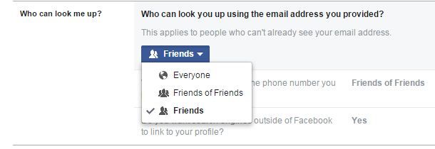 Cómo ocultar su cuenta de Facebook de la búsqueda pública