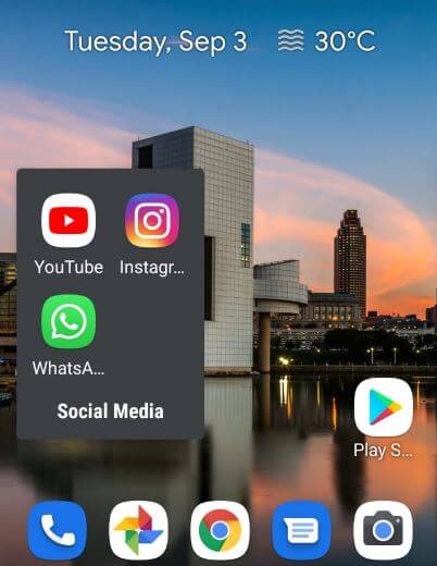 Organiza tu pantalla de inicio en Android 10