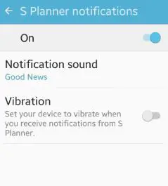 cambiar el planificador de sonido de Android de notificación S