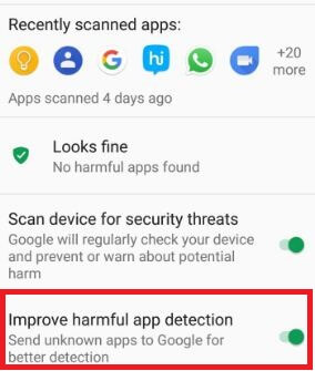 Mejore la detección de aplicaciones maliciosas en su teléfono Android