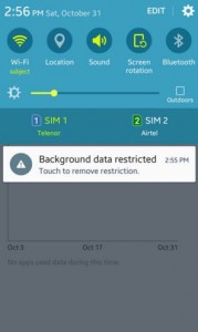 Restringir los datos en segundo plano en Android Lollipop