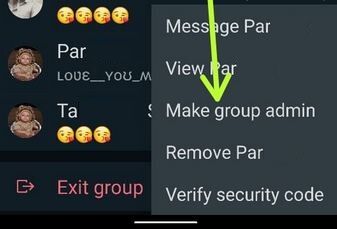 Cómo cambiar el administrador del grupo de WhatsApp en Android
