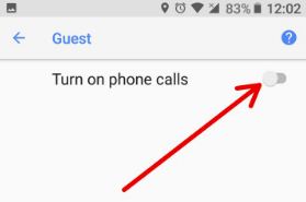 Inicie llamadas telefónicas mientras usa el modo de invitado en Oreo