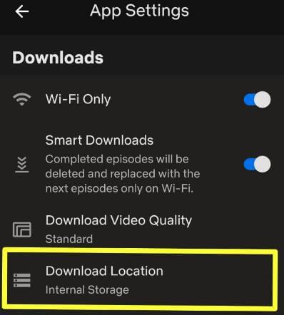 Cómo descargar películas de Netflix a la tarjeta SD de Android